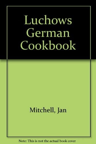 Luchows German Cookbook