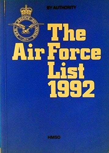 The Air Force List 1992