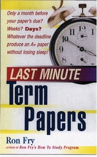 Last Minute Term Papers