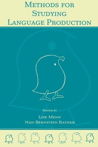 Methods for Studying Language Production