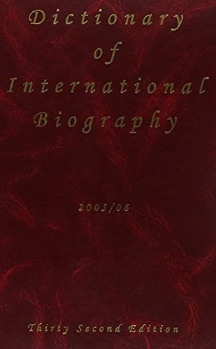 Dictionary of International Biography 2005