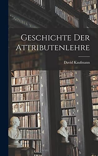 Geschichte der Attributenlehre