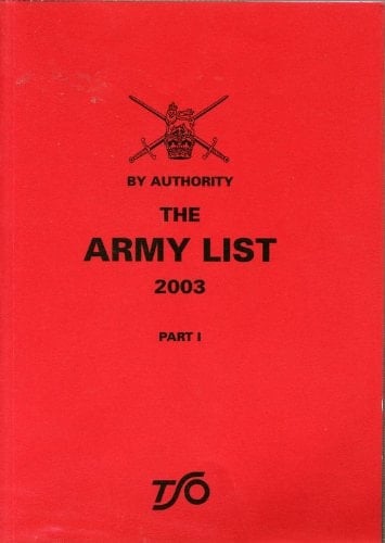Army List 2003