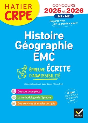 Histoire Géographie EMC M1-M2