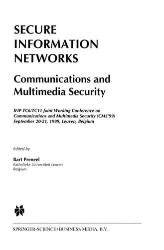 Secure Information Networks