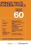 Springer Tracts in Modern Physics