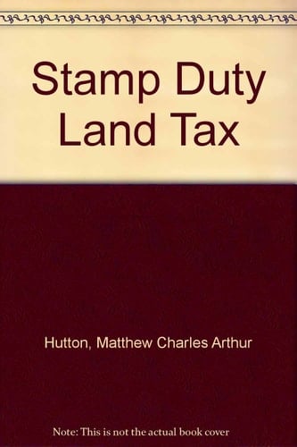 Stamp Duty Land Tax
