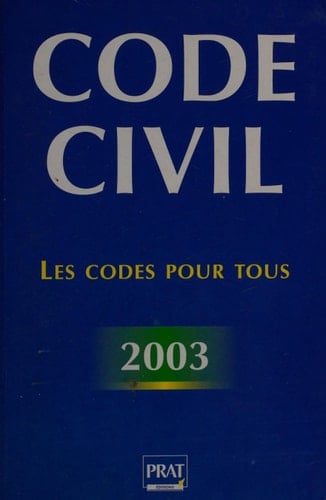 Code civil 2003