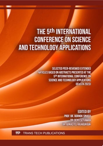 The 5th International Conference on Science and Technology Applications