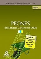 Peones del servicio canario de salud. Test.