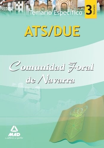 Ats/due de la comunidad foral de navarra. Temario parte específica. Volumen iii
