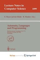 Automata, Languages and Programming