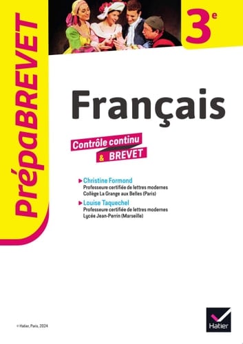 Prépabrevet - Français 3e - Brevet 2026