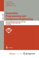 Generative Programming and Component Engineering