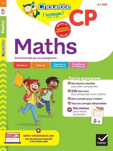 Maths CP (6-7 ans) Nombres, Calcul, Géométrie et mesure, Problèmes