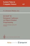 Ecoop '92. European Conference on Object-Oriented Programming