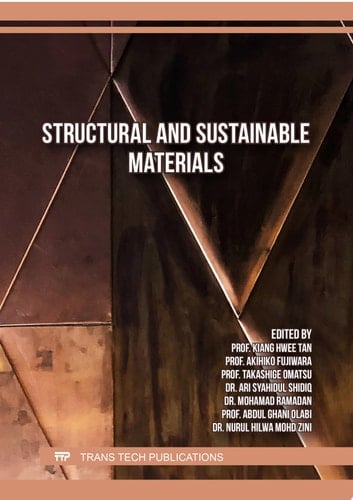 Structural and Sustainable Materials