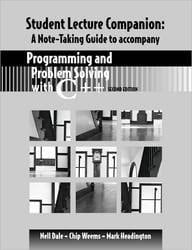 Student Note Taking Programming and Problem Solving C++