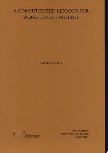 A Computerized Lexicon for Word-level Tagging