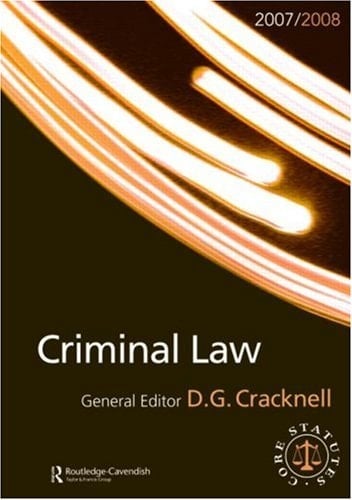 Criminal Law 2007-2008