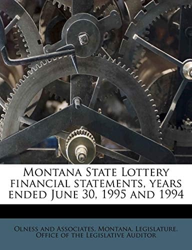 Montana State Lottery financial statements, years ended June 30, 1995 and 1994