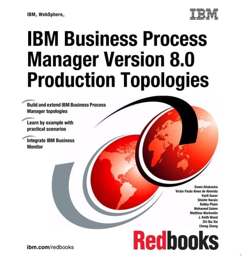 IBM Business Process Manager Version 8.0 Production Topologies
