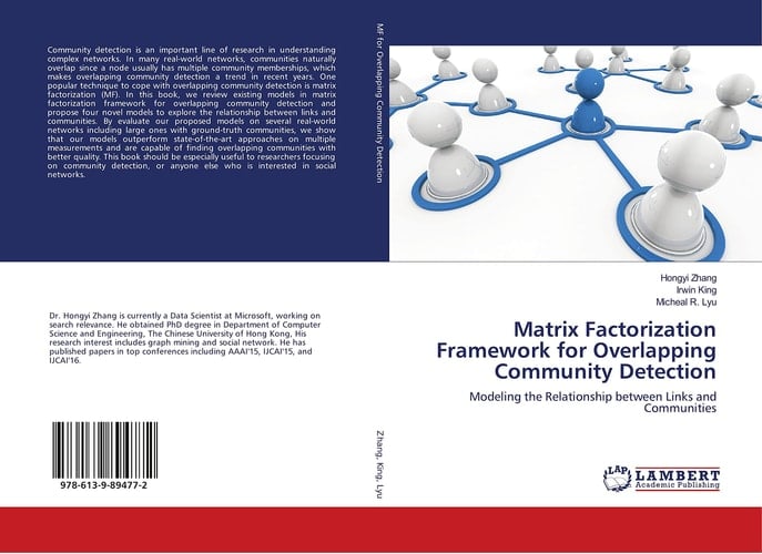 Matrix Factorization Framework for Overlapping Community Detection: Modeling the Relationship between Links and Communities
