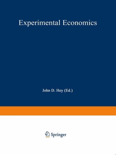 Experimental Economics