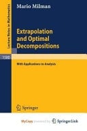 Extrapolation and Optimal Decompositions