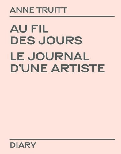 Au fil des jours Le journal d'une artiste