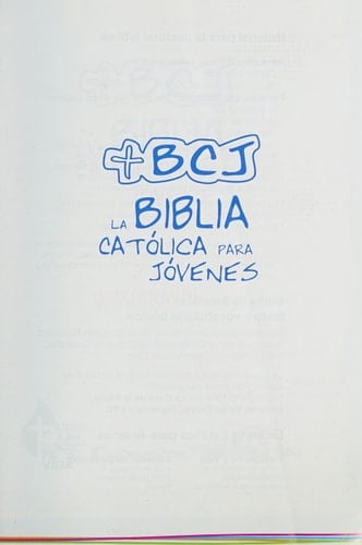 La biblia católica para jóvenes ed. gris, rústica, Misión Bíblica Juvenil