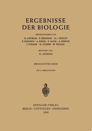 Ergebnisse der Biologie