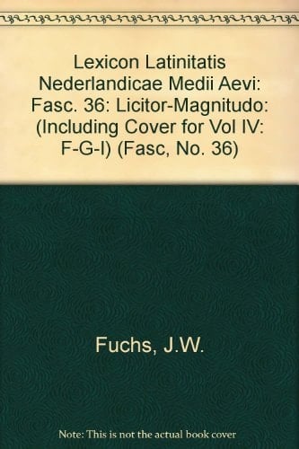 Lexicon Latinitatis Nederlandicae Medii Aevi