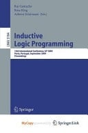 Inductive Logic Programming