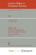 Parle '89 - Parallel Architectures and Languages Europe