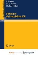 Seminaire de Probabilites XXVI