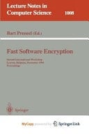 Fast Software Encryption Second International Workshop, Leuven, Belgium, December 14-16, 1994. Proceedings