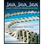 Java, Java, Java Object-oriented Problem Solving