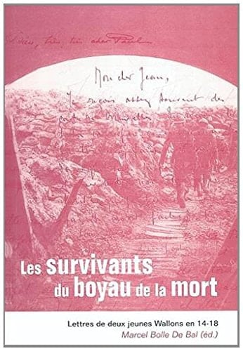 Les survivants du boyau de la mort: lettres de deux jeunes wallons en 14-18