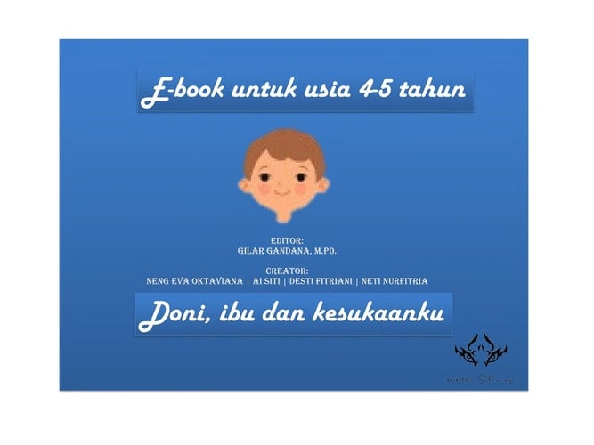 Doni, Ibu, dan Kesukaanku