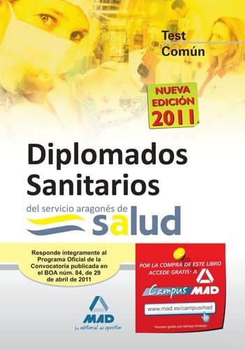 Diplomados sanitarios del servicio aragonés de salud. Test común