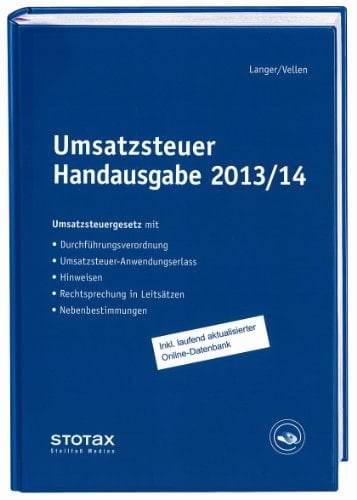 Umsatzsteuer Handausgabe 2013/14