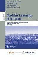 Machine Learning Ecml 2004