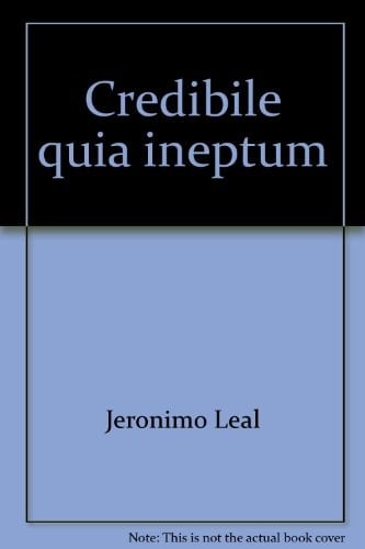 Credibile... quia ineptum Tertuliano y el problema de la interpretación