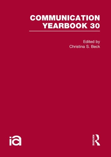Communication Yearbook 30