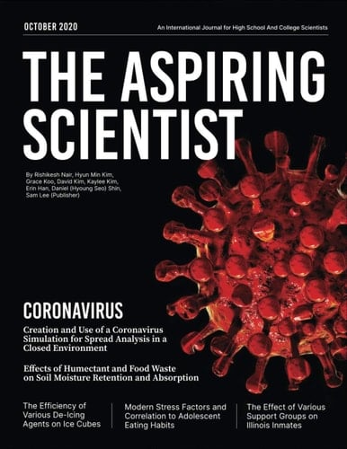 The Aspiring Scientist An International Journal for High School and College Scientists 2020