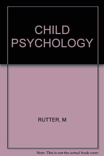 Assessment and Diagnosis in Child Psychopathology