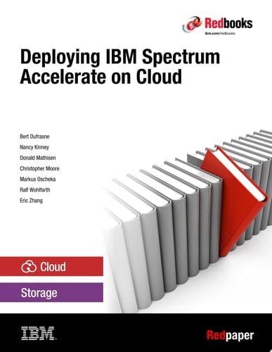 Deploying IBM Spectrum Accelerate on Cloud