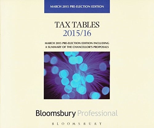 Tax Tables 2015/16