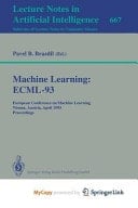 Machine Learning Ecml-93